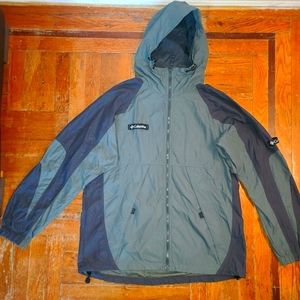 Columbia Mens green  jacket Size M.